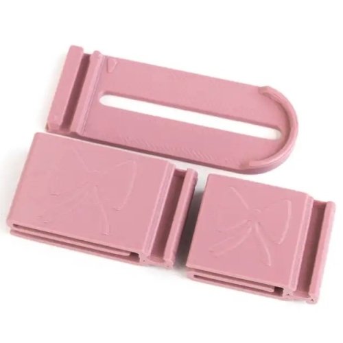 Schnittenliebe Einzelumschlager Coverlock Set 1 (15mm+25mm/ versch. Farben) rose