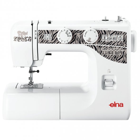 Elna 1000 Sew Zebra mechanische Nähmaschine