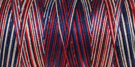 Amann Mettler SILK-FINISH COTTON MULTI No.50/ 1372 m 9823 Patriotic
