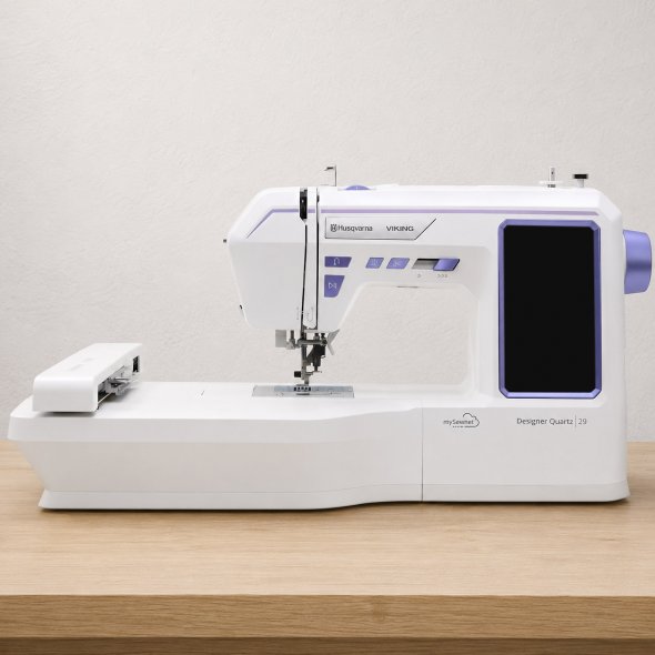 Husqvarna Viking Designer Quartz 29 Näh- und Stickmaschine inkl. Stickmodul Versandrückläufer