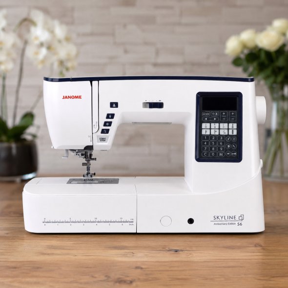 Janome Skyline S6 AE - Näh- und Quiltmaschine Gebrauchtmodell