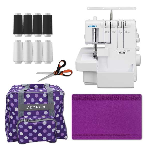 Juki MO-80CB 2/4/3 Faden Overlock + Bundle