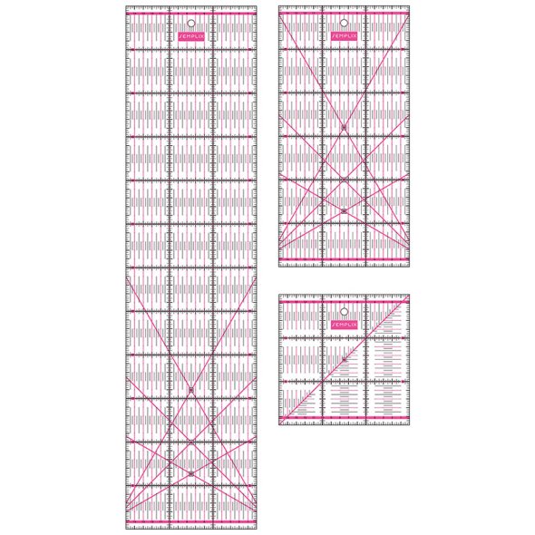 Semplix Patchwork Lineal Set kleines Bundle cm pink