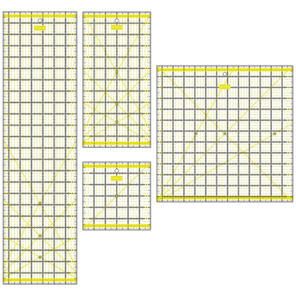 Semplix Patchwork Lineal Set Inch gelb