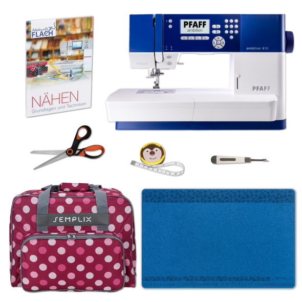 Pfaff ambition 610 Computer Nähmaschine + Bundle