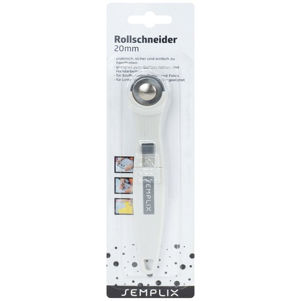 Semplix Rollschneider Super Mini (20 mm/ grau)