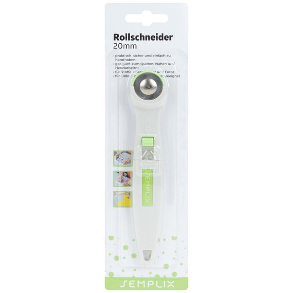Semplix Rollschneider Super Mini (20 mm/ grün)