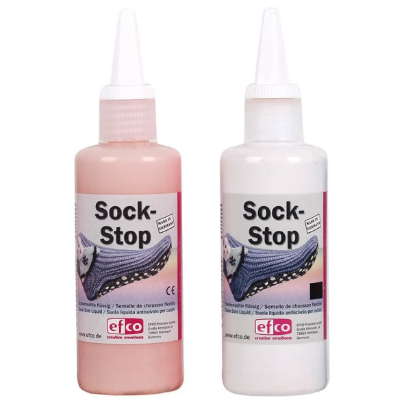 Sock Stop Set Nr.15 rosa/ creme - flüssige Latexmilch von Efco