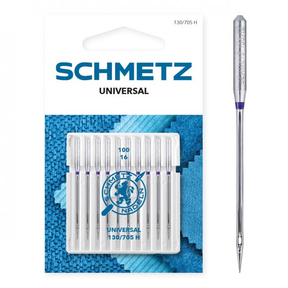 Schmetz Universalnadel Stärke 100/ System 130/ 705 H/ 10 Nadeln