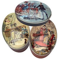 Nostalgiedosen 3er-Set (7 x 4,5 x 3 cm/ verschiedene Designs) 1