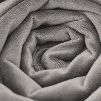 Nickistoff Velvet (100 x 150 cm / verschiedene Farben / 100% Polyester) 5002 - dunkelgrau