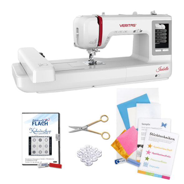 Veritas Isabelle Näh- und Stickmaschine + Bundle