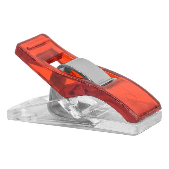 Wonder Clips Stoffklammern klein (50 St./ 6 Farben) red