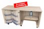 EXTEND Standard 39.33 Eiche Sonoma mit X Einlage Kunstst.