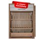 WALL Schrankregalserie Kombination mit Rollladenfront (Modell 3)