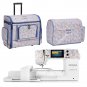 Bernina 580 LIBERTY EDITION Nähmaschine mit Stickmodul und Trolley-Set