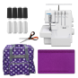 Juki MO-80CB 2/4/3 Faden Overlock + Bundle