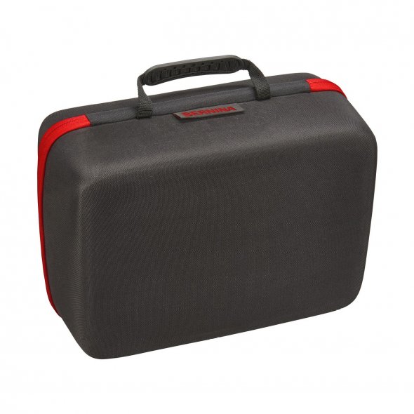Bernina Zubehörkoffer (ohne Zubehör/ 3 Einsätze/ 33 x 15 x 25 cm/ schwarz)