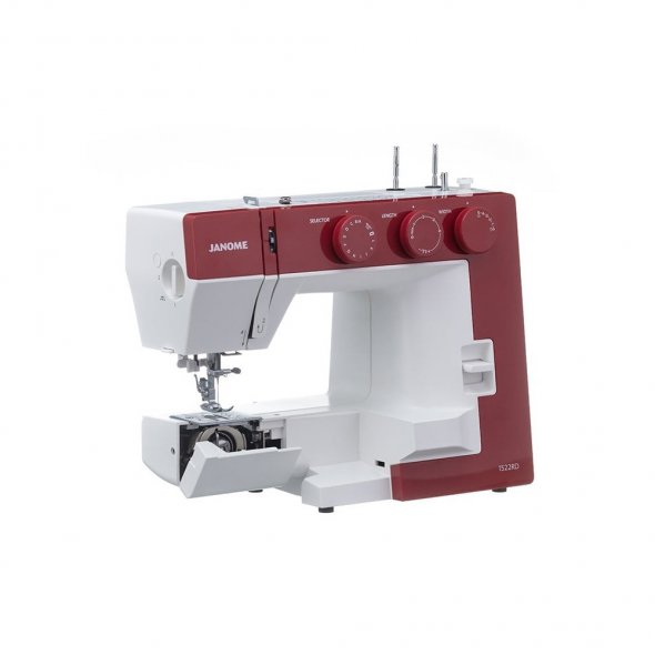 Janome 1522RD Mechanische Nähmaschine (rot)