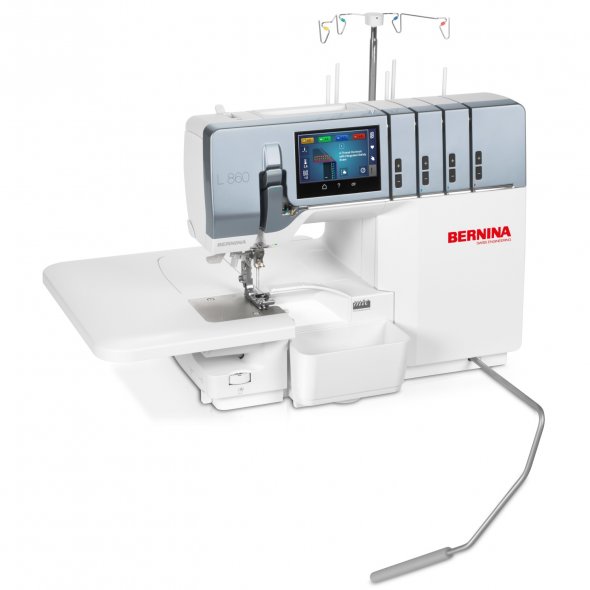 Bernina L 860 - 4 Faden Overlocker mit Lufteinfädelung und Einweisungsvideo gratis!