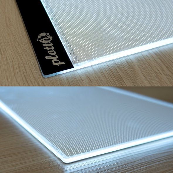 PlottiX Lightpad dimmbar (335 x 235 x 3,5 mm/ Arbeitsfläche 308 x 235 mm)