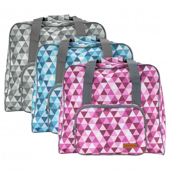 Semplix Overlocktasche Diamond Design (beere/rosa)