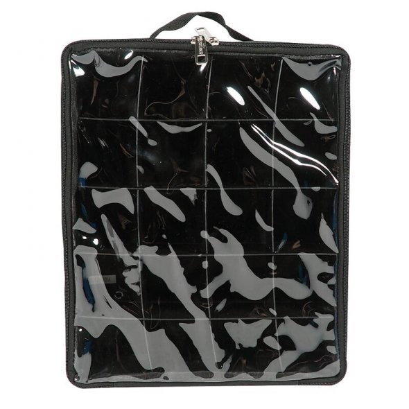 Phönix Garntasche für 20 Overlock Konen (36 x 29 x 10 cm/ schwarz)