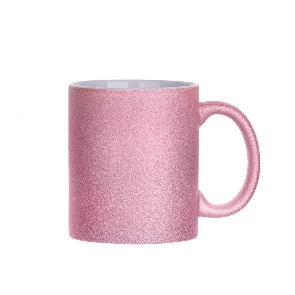 Sublimations-Tasse Glitter (330 ml / farbig)