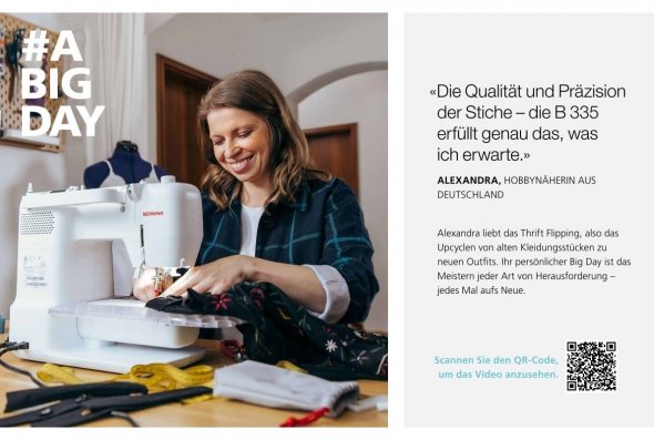 Bernina 325 Computer Nähmaschine NEUE 3er Serie (2025)