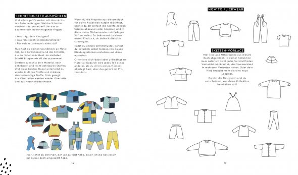 EMF Patchwork Kinderkleidung nähen
