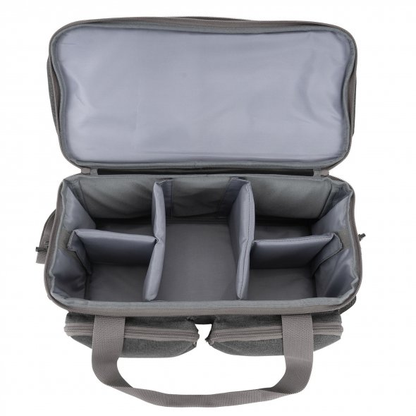 Semplix Multifunktionstasche anthrazit/grau (38 x 18 x 19 cm)