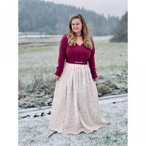 Baumwoll Jersey Stoff melange - Vanessa von Swafing: 1,0m