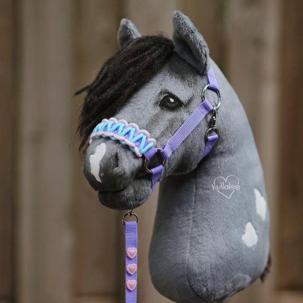Kullaloo Hobby Horse Halfter Material-Set pastell