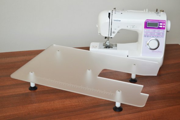 Anschiebetisch für Brother NV10-55 (Acryl/ 600 x 400 mm)