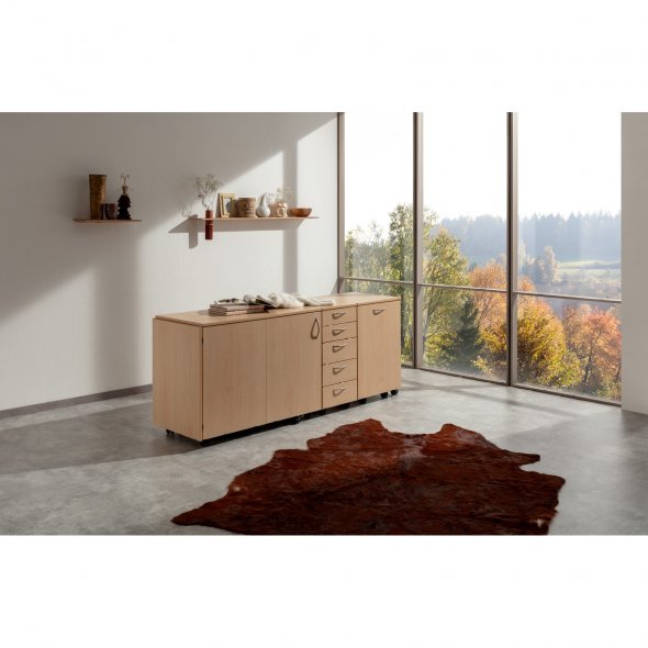EXTEND sew-folder-UP Nähmöbel Klapp-Platte 39.55-R mit elektronischem Lift