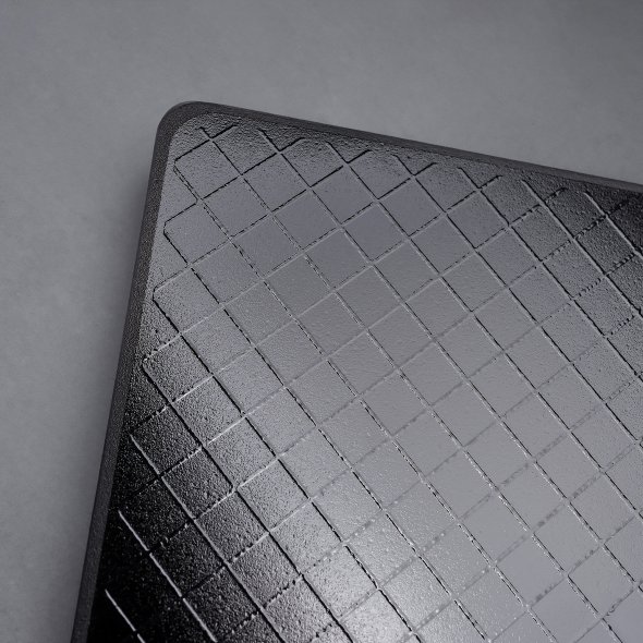 Bastelstation grau (34 x 25 x 2 cm / faltbare Schneidematte A3 + Bügelunterlage A4)