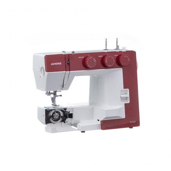 Janome 1522RD Mechanische Nähmaschine (rot)