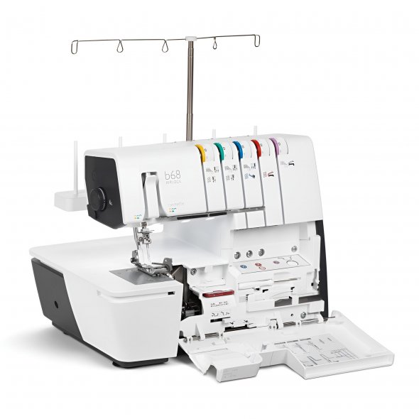 Bernette 68 Airlock Overlock-/Coverstich-Combo mit Lufteinfädelung