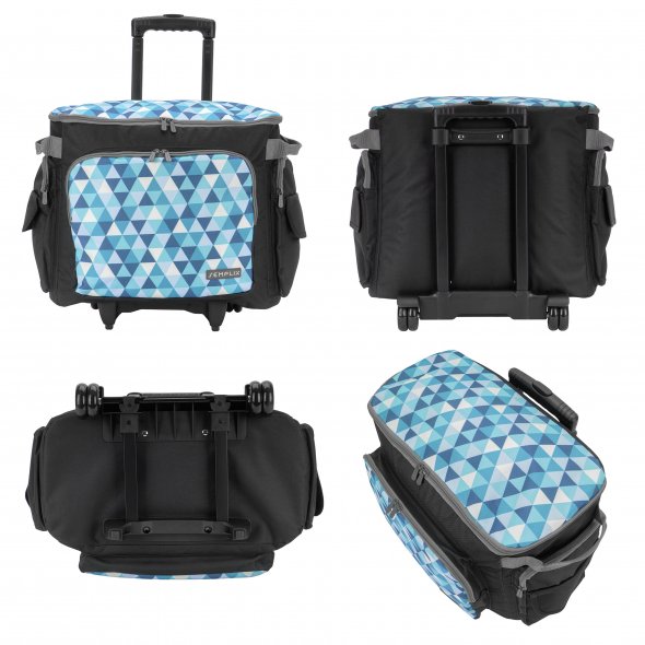 Semplix Nähmaschinentrolley Diamond Crystal (petrol/türkis)