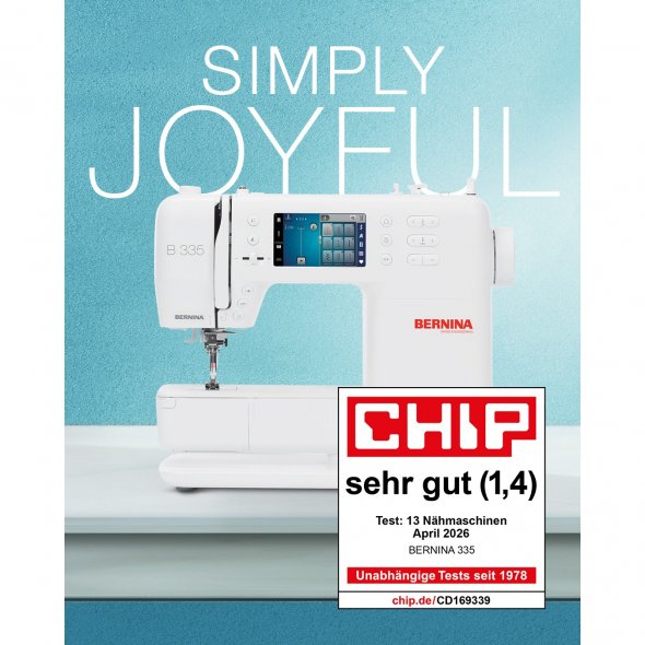 Bernina 335 Computer Nähmaschine NEUE 3er Serie (2025)