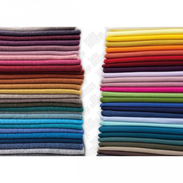 Baumwoll Jersey Stoff melange - Vanessa von Swafing: 1,0m