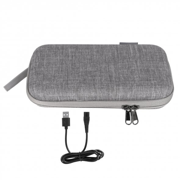 Semplix elektrischer Stichauftrenner mit Tasche und USB-Kabel (zum Entfernen von Stickereien)