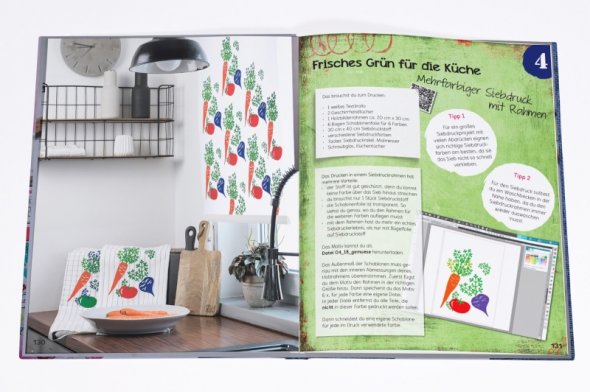 Frisch Geschnitten 3.0 - Textilgestaltung mit dem Plotter