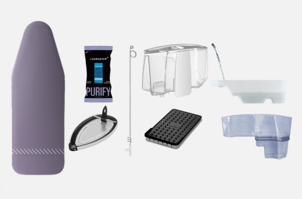 Laurastar S PURE Xtra Dampfdruck - Bügelsystem (orchid hush)