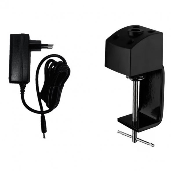 Semplix LED-Arbeitslampe schwarz (dimmbar)