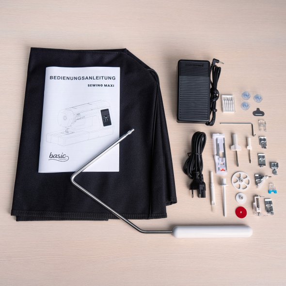 Nähwelt Flach Basic Sewing Maxi - Computer Langarm Nähmaschine