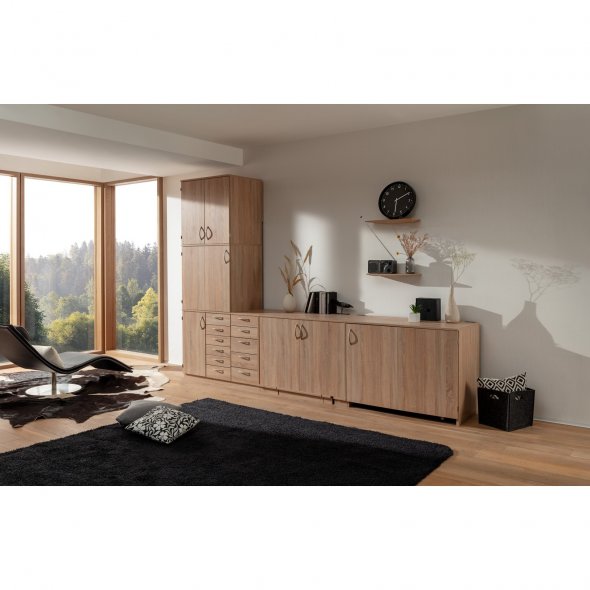 STACK sew-folder-UP Nähmöbel Klapp-Platte 34.44-L mit  elektronischem Lift