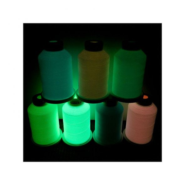 Gunold GLOWY No.40/ 1000 m Fluoreszierende Stickgarn