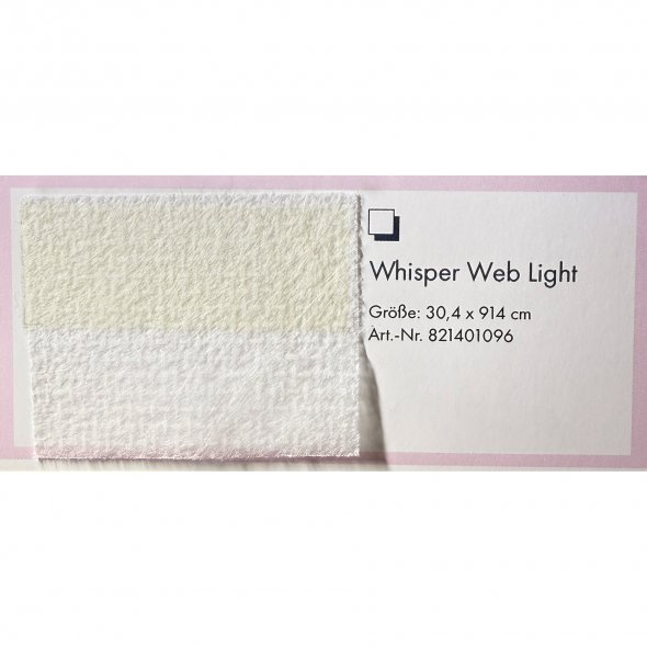 Pfaff Whisper Web Mesh Light (30,4 x 914 cm / Stickvlies zum Zuschneiden)