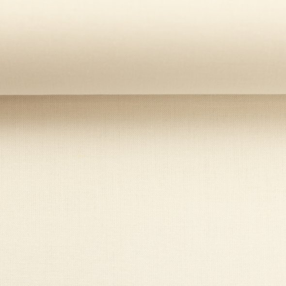 Baumwollstoff uni - Heide von Swafing 000010-natur: 1,0m